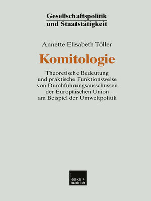 cover image of Komitologie
